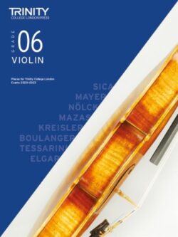 TCL019240 TCL Violin exam pieces '20-23 grade 6
