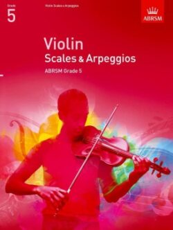 9781848493421 AB Violin Scales and Arpeggios Grade 5