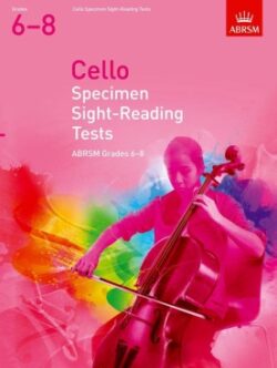 9781848493513 Cello specimen sight reading tests gr6-8