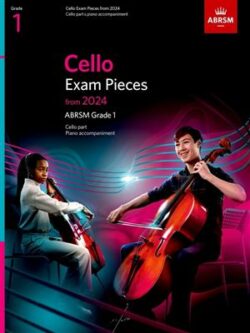 ABRSM CELLO EXAM PIECES FROM 2024 GRADE 1