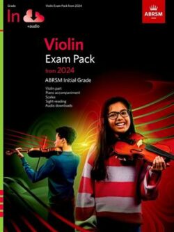 ABRSM VIOLIN EXAM PACK FROM 2024 INITIAL + AUDIO
